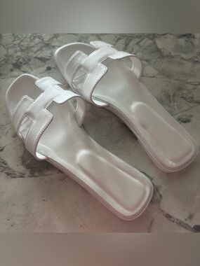 White Sandals
